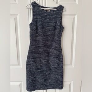 Banana Republic - Size 2 - Textured Navy Shift Dress